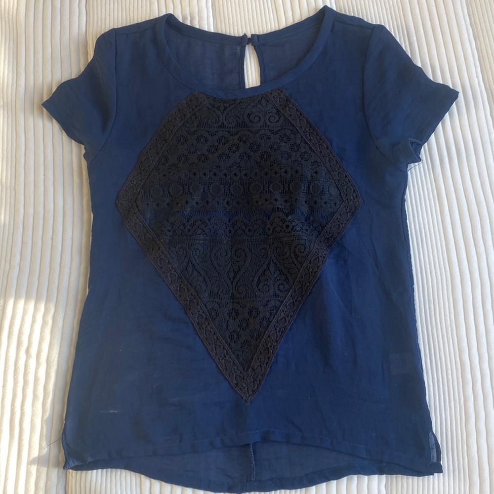 Black and Blue BP blouse size small